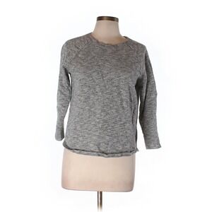 J.Crew marled Gray Sweatshirt Cotton M